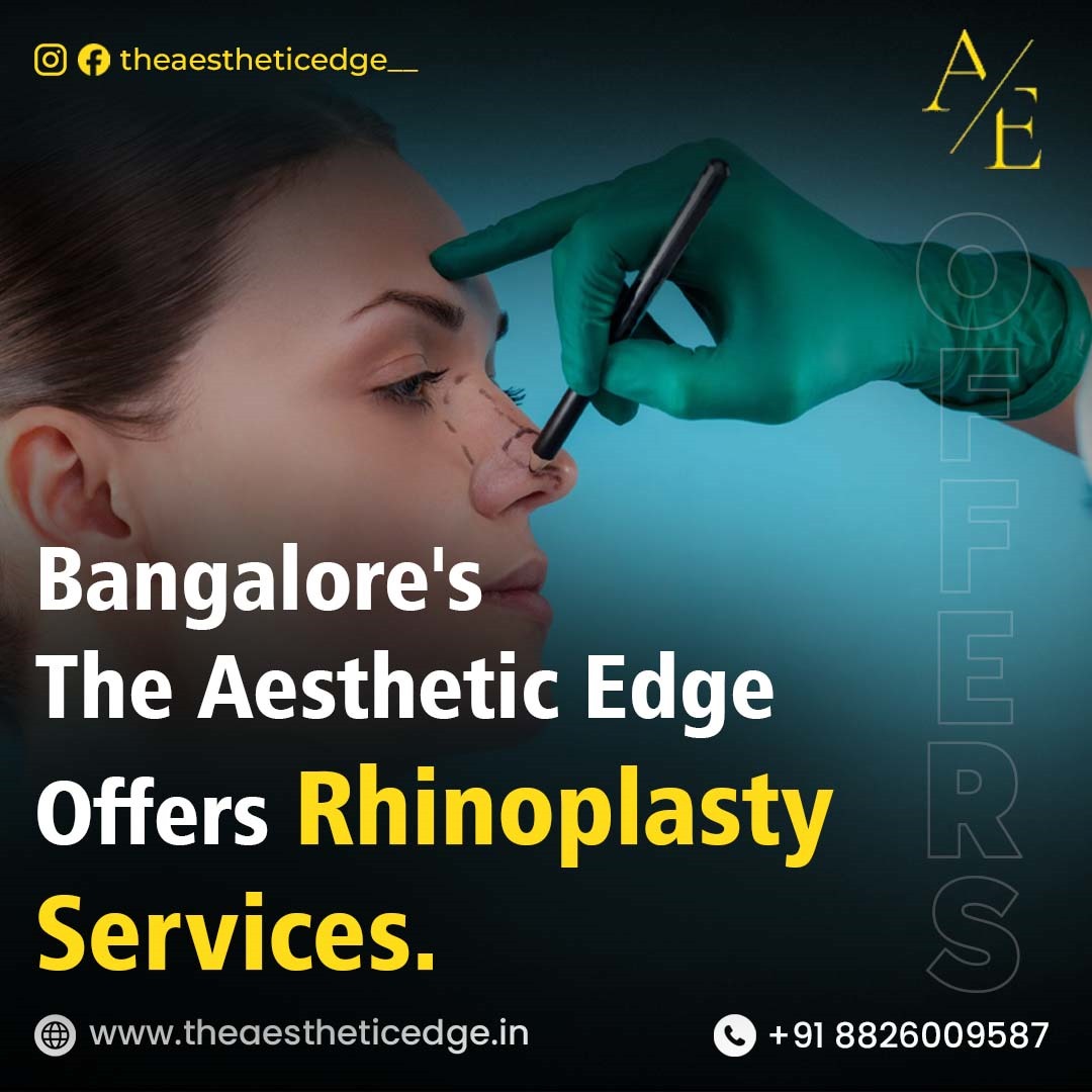 The Aesthetic Edge offers Rhinoplasty services.