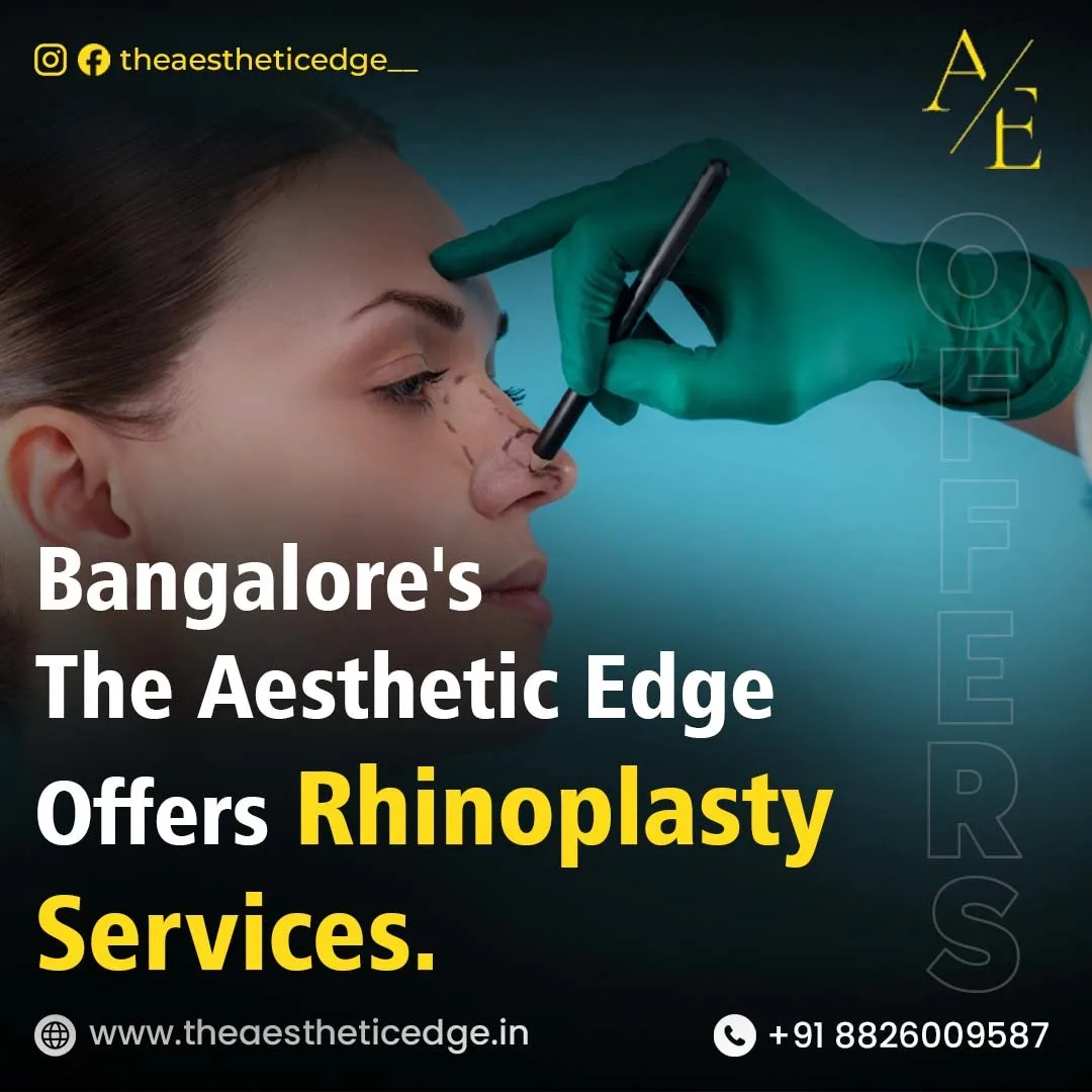 The Aesthetic Edge offers Rhinoplasty services.